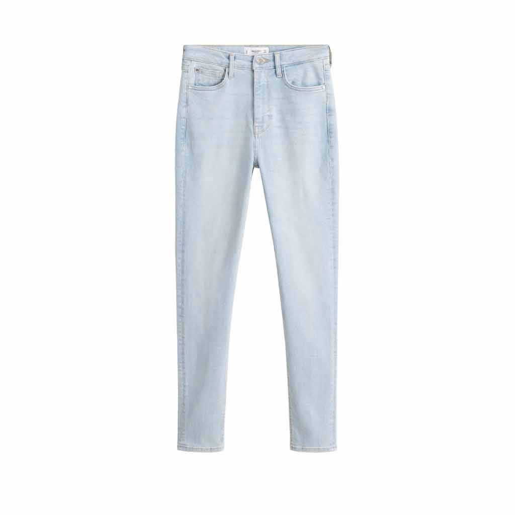 بنطال جينز خصر عالي