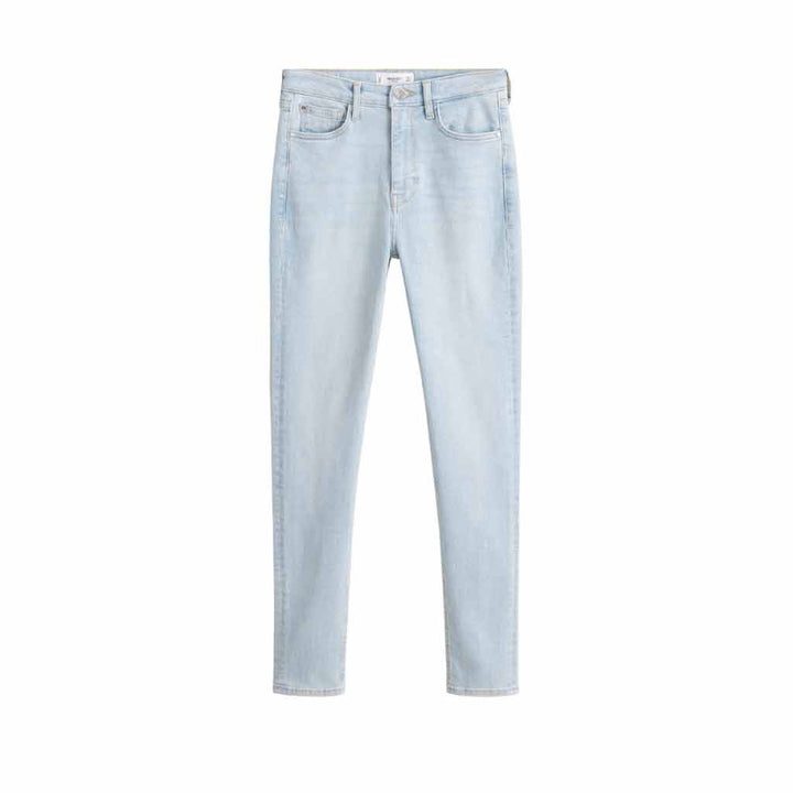 بنطال جينز خصر عالي