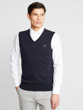 Regular fit cotton vest
