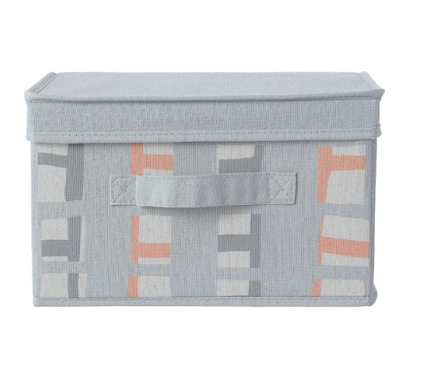 صندوق تخزين قماش بغطاء حجم صغير