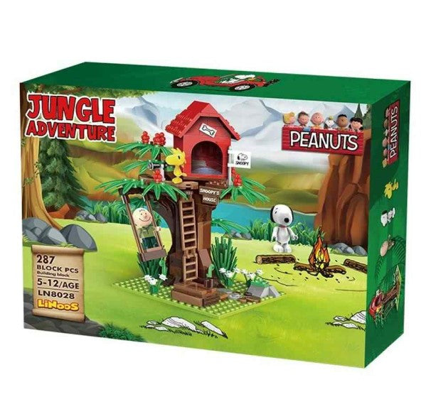 مكعبات بناء مغامرة الغابة من سنوبي