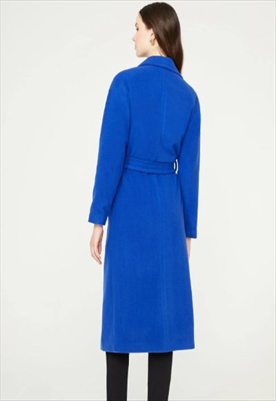 معطف مع حزام