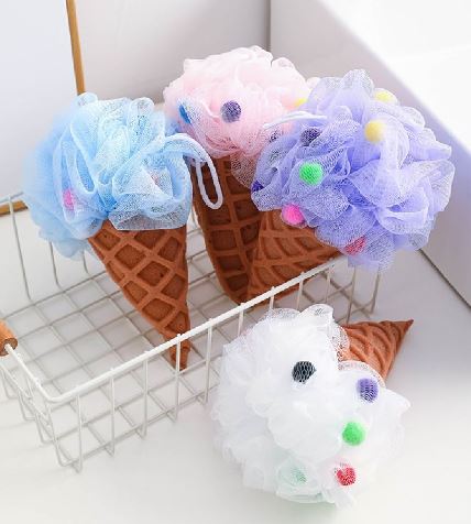 إسفنجة استحمام آيس كريم