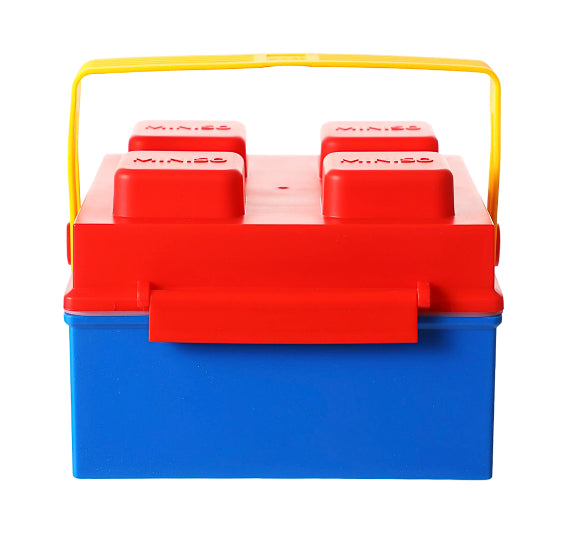 صندوف طعام سلسلة مكعبات البناء