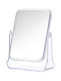مرآة مستديرة مزدوجة الجوانب مربعة الشكل (2 × تكبير)