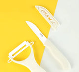 Ceramic knife and peeler set