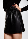 Leather skirt