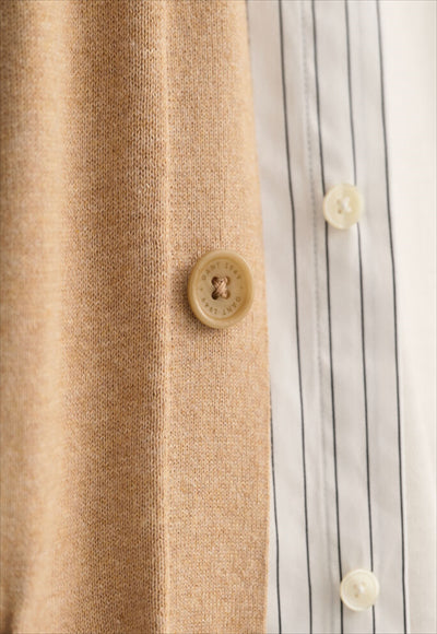 Classic cotton V-neck sweater