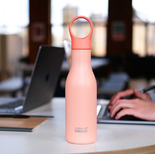 Loop Water Bottle 500 ml (17 oz) - Coral
