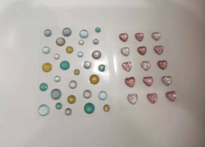 ملصقات الاحجار الكريمة