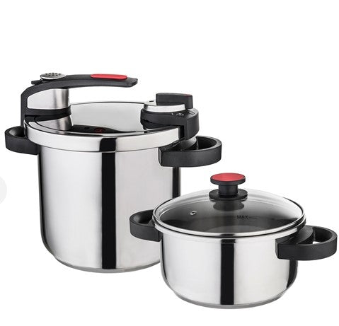 مجموعةطنجرة ضغط 2 قطع 4لتر+7لتر