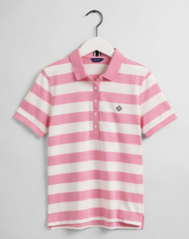 D1. BAR STRIPED SS POLO