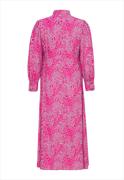 فستان منقوش