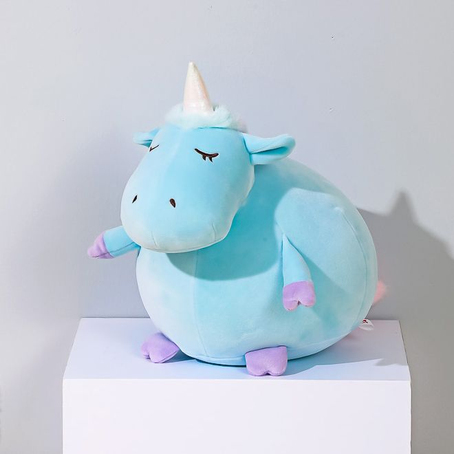 دمية محشوة مستديرة  وحيد القرن