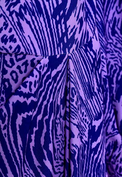 فستان منقوش