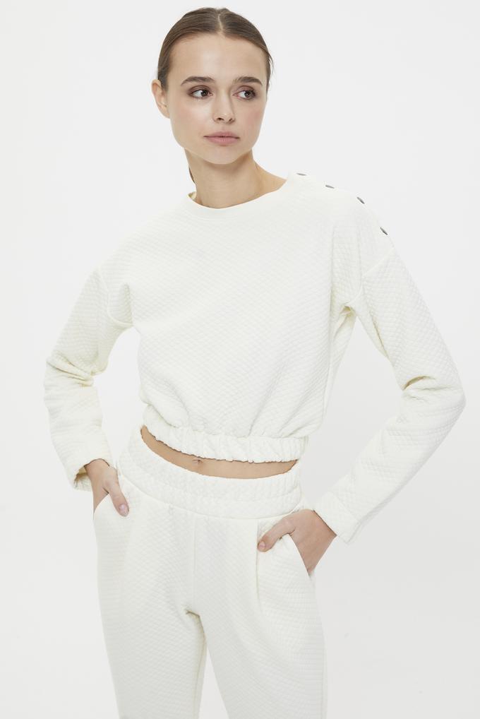 بلوزة فوتر قصيرة