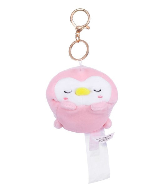 Plush penguin keychain