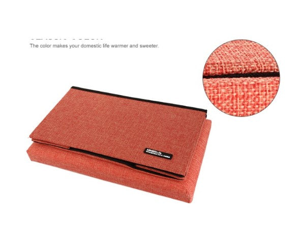 كرسي تخزين قابل للطي (برتقالي)