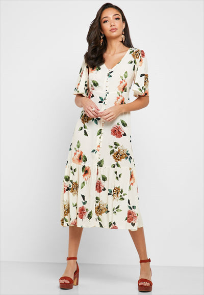 Floral Print Dress