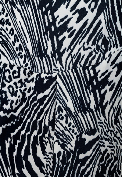 فستان منقوش