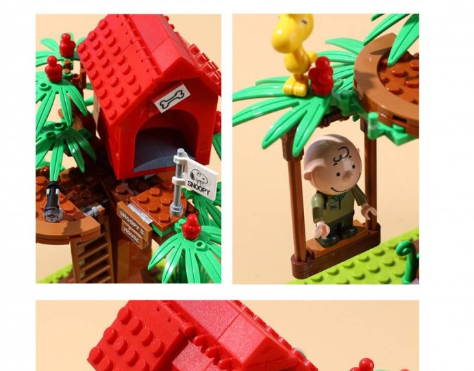 مكعبات بناء مغامرة الغابة من سنوبي