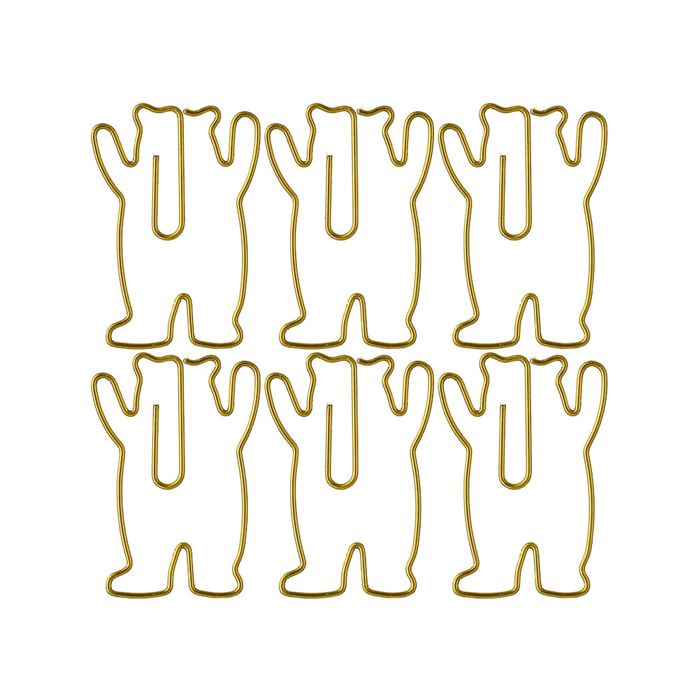مشابك ورقية مجسمة من سلسلة الدب الصغير