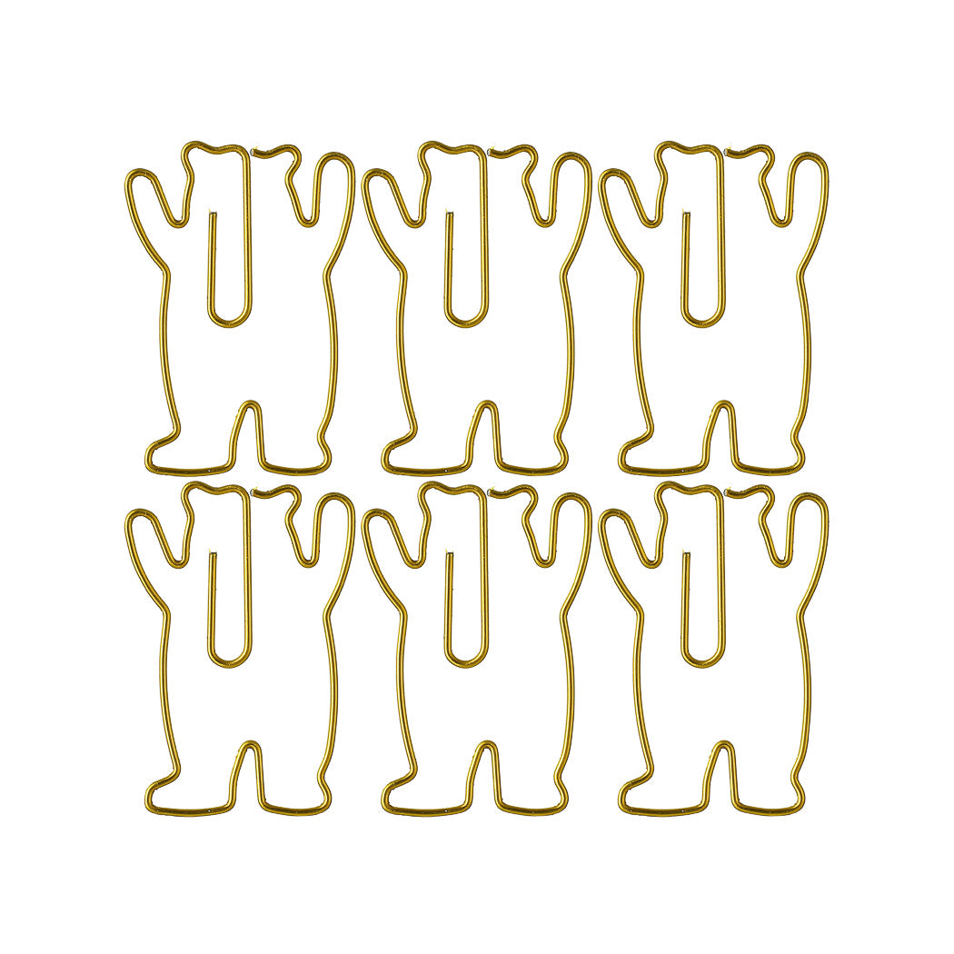 مشابك ورقية مجسمة من سلسلة الدب الصغير