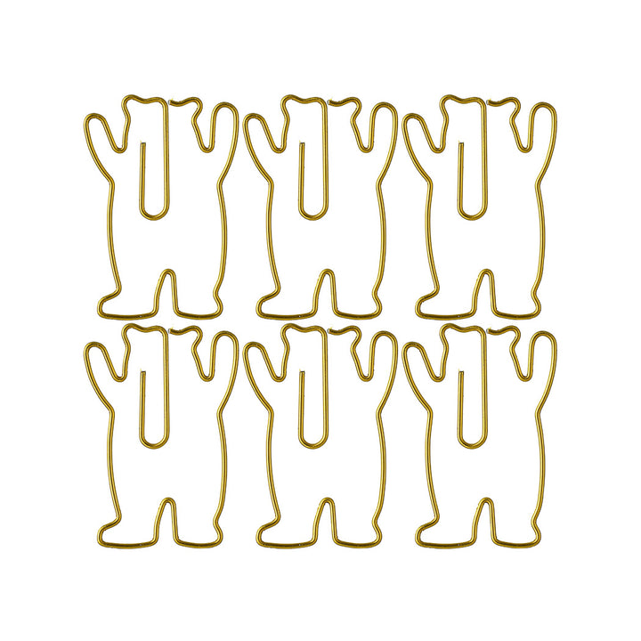 مشابك ورقية مجسمة من سلسلة الدب الصغير