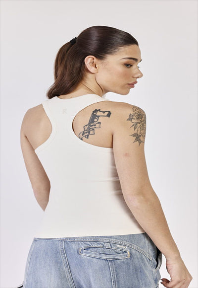 W RIB TANK TOP 24275803 CREAM 01