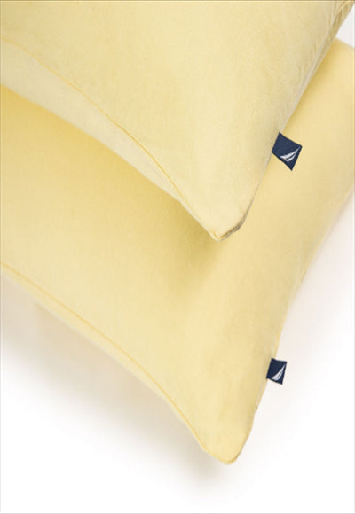 A pair of pillow covers made of JERSEY fabric