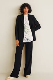 Regular fit trousers