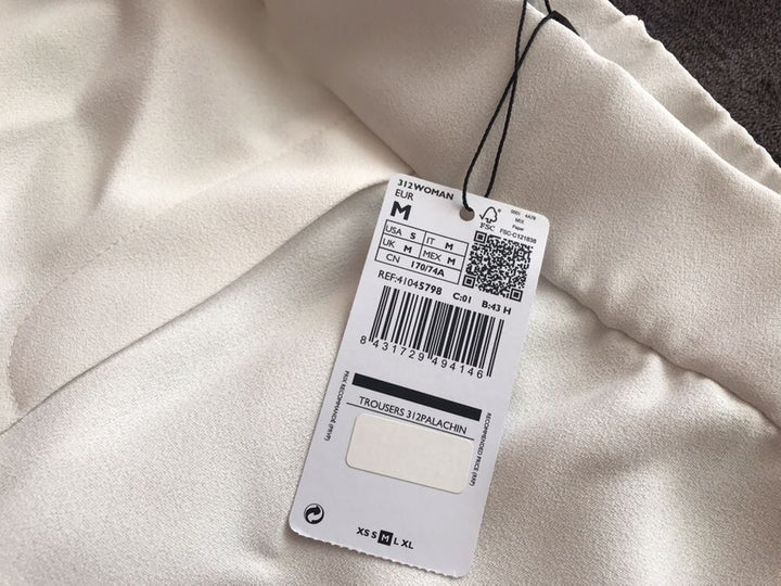 Regular fit trousers