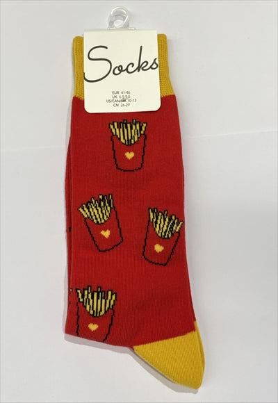 جوارب طاقم رقائق الوجبات السريعة (36-40)