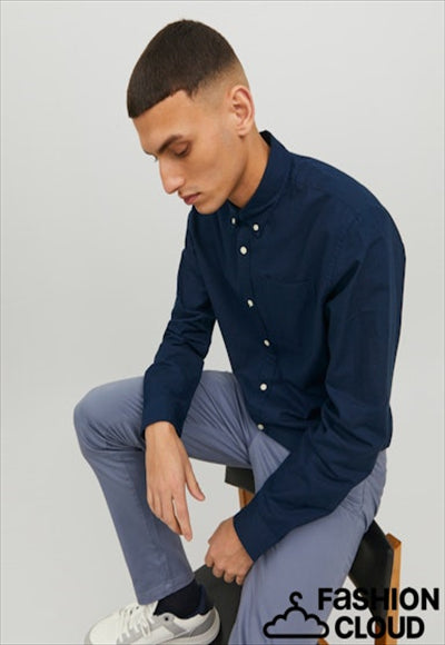 JJEOXFORD SHIRT LS NOOS