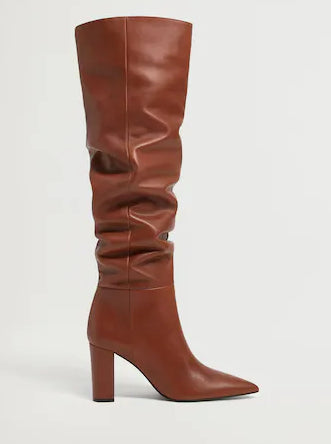 long leather boot