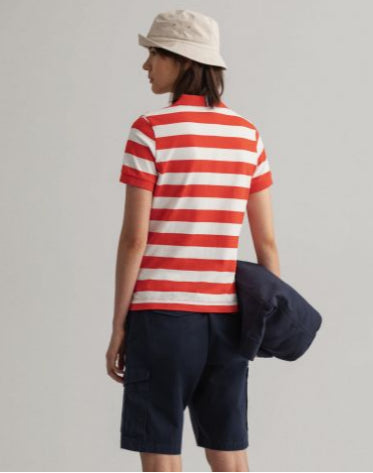 D1. BAR STRIPED SS POLO