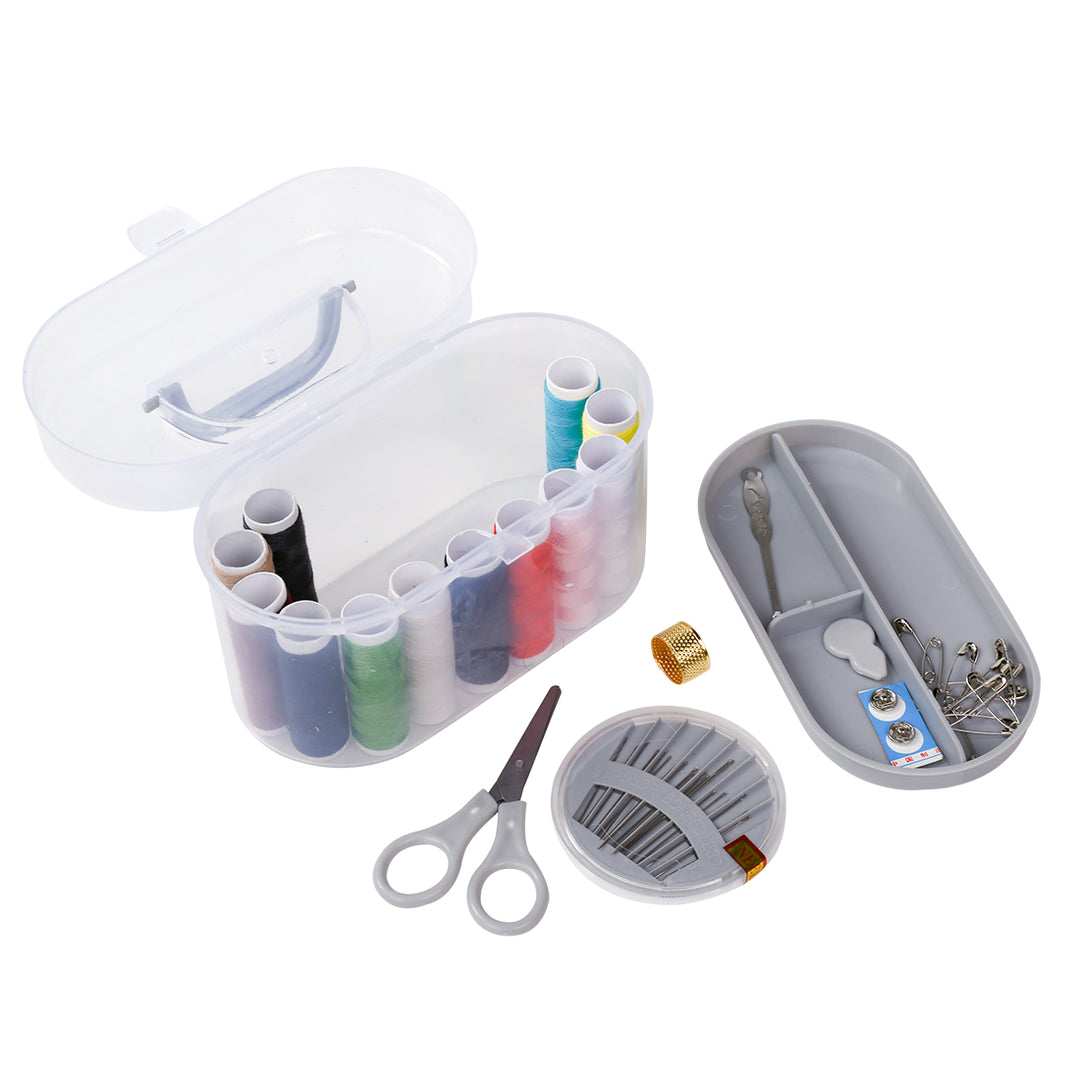 صندوق خياطة (رمادي)