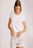 WHITE XS Floral Joy women loungewear set