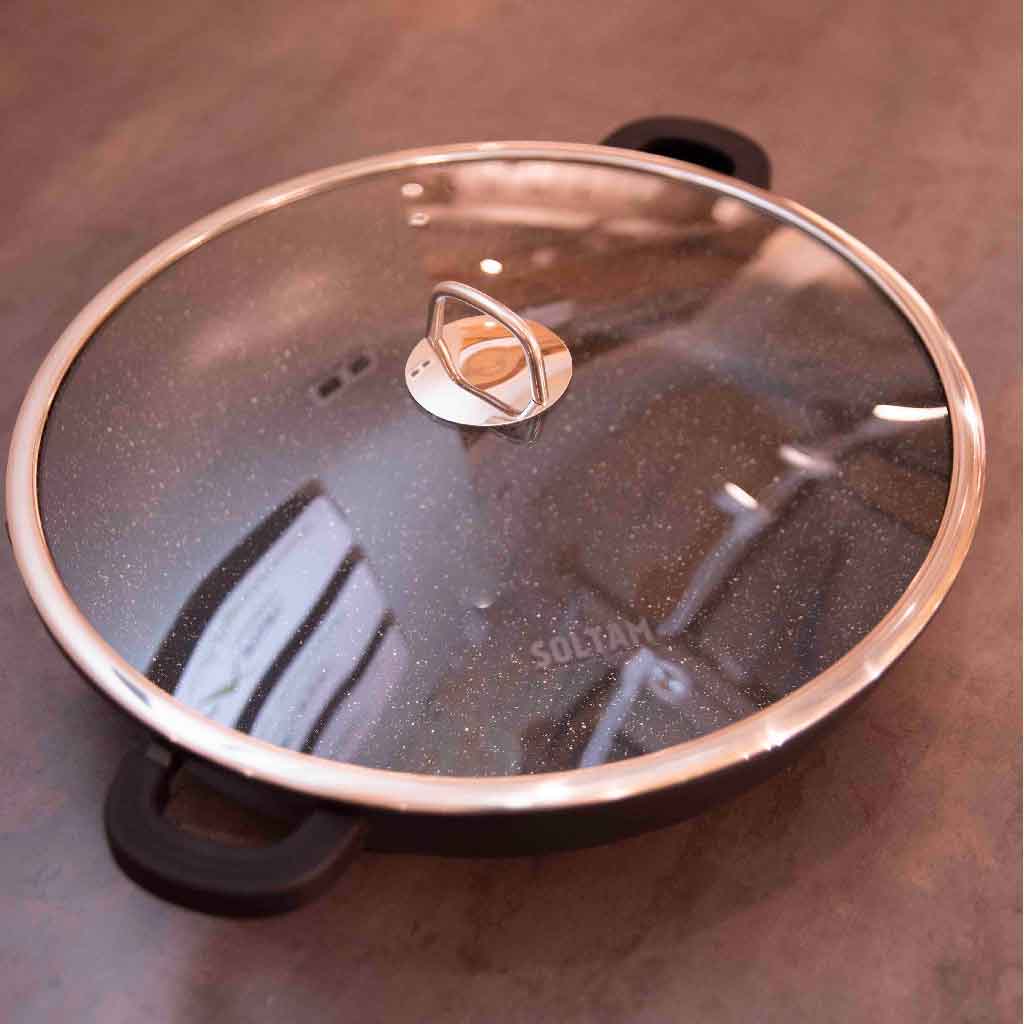 مقلاة حجر معدني 9 * 40 سم