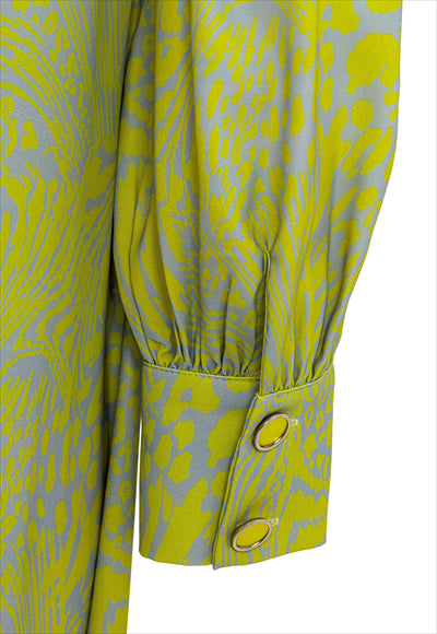 فستان منقوش