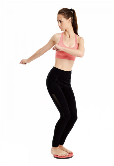 ميني سبورت - قرص خصر ملتوي (رمادي)