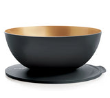 Serving bowl - Allegra - 5 liters - black / gold