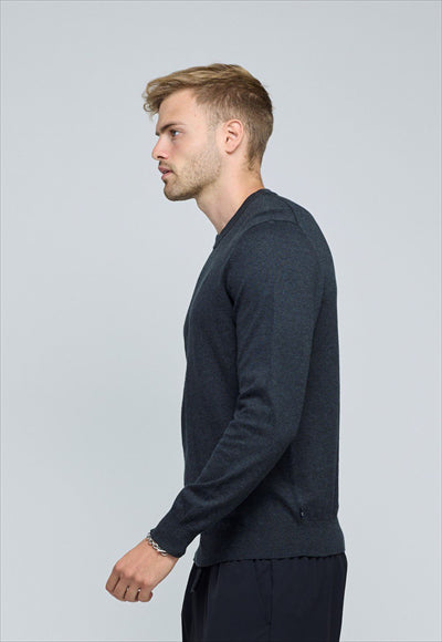 N.S-PIMA COTTON CREW NECK SWEA