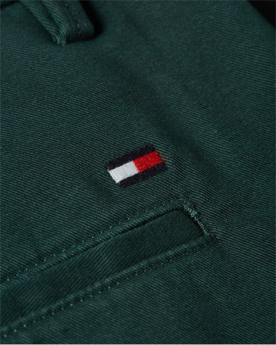 بنطال كتان اسود