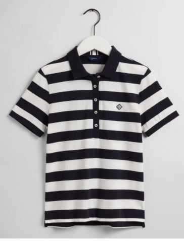 D1. BAR STRIPED SS POLO