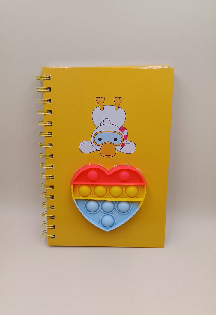 Bubbles A5 Wired Notebook