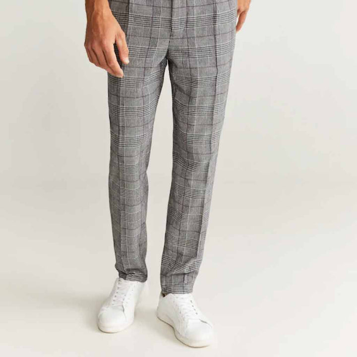 بنطال بتلوين مربعات