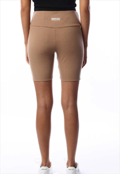 W RIB SHORT TIGHTS 22279800 SAFARI 56