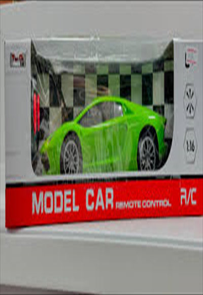 Large Green Remote Control Racing Car - V12