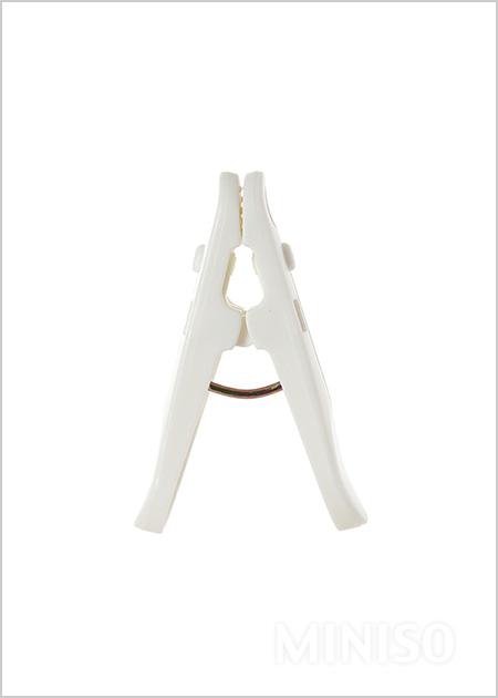 منظم تخزين + 24 مشابك ملابس (أخضر. أبيض)